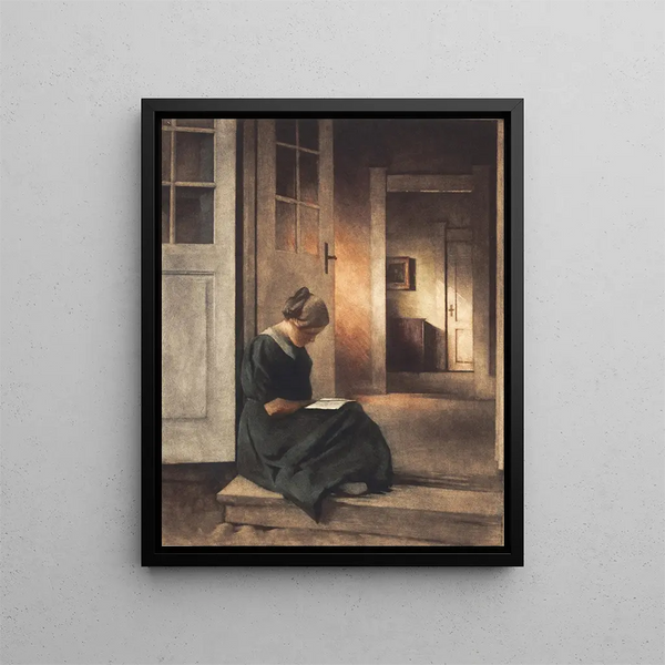 J'ai des enfants - Peter Ilsted — framed artwork on a wall