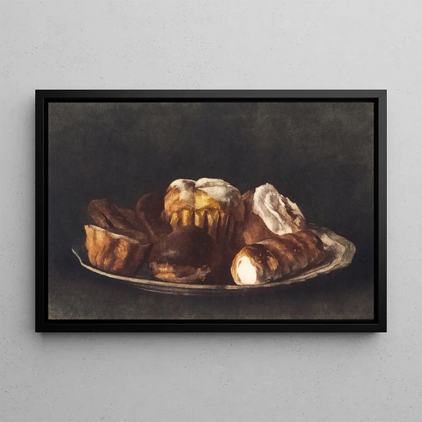 Cakes - Peter Ilsted — framed artwork on a wall