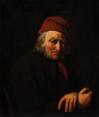 Peter Julius Larsen - Portrait Of An Old Sailor.webp
