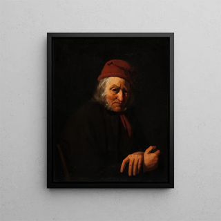 Peter Julius Larsen - Portrait Of An Old Sailor.webp