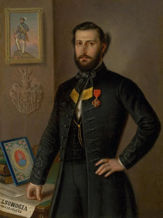Peter Michal Boh - A study painting for the Portrait of Jn Francisci as Count of the Liptov County.webp