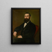 Portrait of Daniel Boteč Makovička - Peter Michal Bohúň — framed artwork on a wall