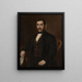 Portrait of Petr Makovička - Peter Michal Bohúň — framed artwork on a wall