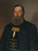 Portrait of a man with a chin and a beard - Peter Michal Bohúň — artwork view