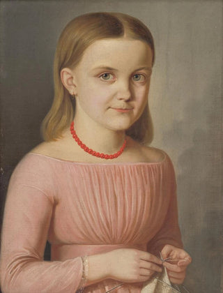 Peter Michal Boh - Portrait of udmila Droppov.webp