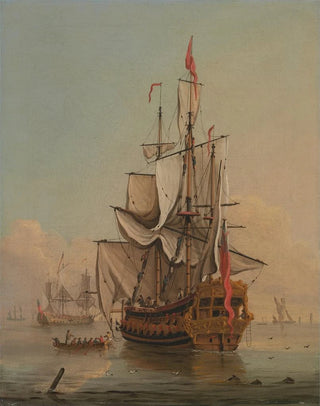 Peter Monamy - Shipping in a Calm.webp