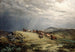 Horses in the Mountains - Peter Nicolai Arbo — artwork view