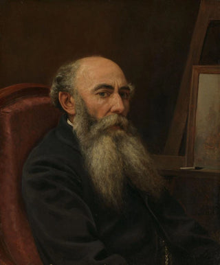 Peter Nicolai Arbo - Portrait of the Painter Hans Johan Frederik Berg.webp