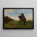 Untitled Painting - Peter Nicolai Arbo — framed artwork on a wall