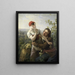 The passionate harvester - Peter Paul Joseph Noël — framed artwork on a wall