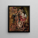 Alexandre and Roxane - Peter Paul Rubens — framed artwork on a wall