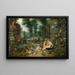 Allégorie du sens de l'odorat - Peter Paul Rubens — framed artwork on a wall