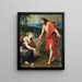 The Christ appears to Mary Magdalene - Peter Paul Rubens — framed artwork on a wall