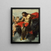 Cupid beseeching Jupiter - Peter Paul Rubens — framed artwork on a wall
