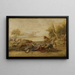 Death of Adonis - Peter Paul Rubens — framed artwork on a wall