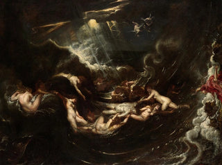 Heroes and Leander - Peter Paul Rubens — artwork view
