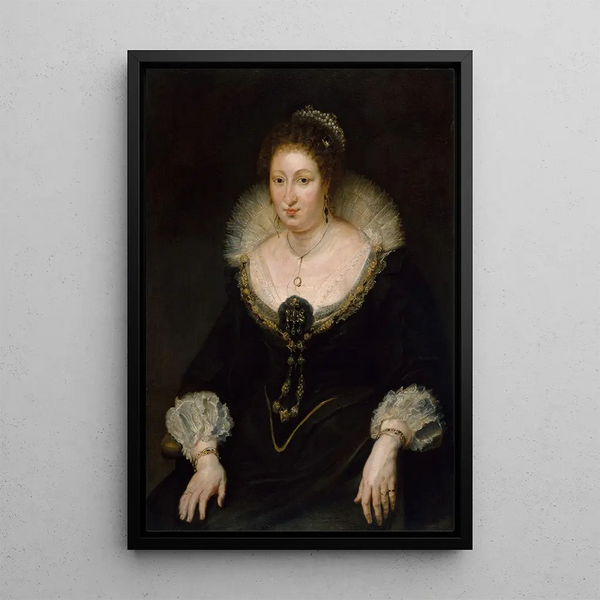 Lady Alethea Talbot, Countess of Arundel - Peter Paul Rubens — framed artwork on a wall