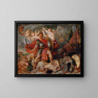 The Triumph of Henry IV - Peter Paul Rubens — framed artwork on a wall