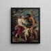 Méléagre et Atalante - Peter Paul Rubens — framed artwork on a wall