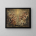 angels making music - Peter Paul Rubens — framed artwork on a wall