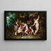 Nymphs filling the cornucopia - Peter Paul Rubens — framed artwork on a wall