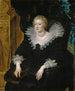 Portrait of Anne of Austria - Peter Paul Rubens — artwork view