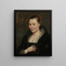 Portrait of Isabella Brant - Peter Paul Rubens — framed artwork on a wall