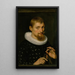Portrait of a man possibly architect or geographer - Peter Paul Rubens — framed artwork on a wall