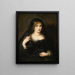 Portrait of a Woman Probably Susanna Lunden Susanna Fourment 1599-1628 - Peter Paul Rubens — framed artwork on a wall