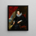 Portrait of a woman, perhaps Clara Fourment - Peter Paul Rubens — framed artwork on a wall