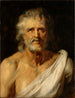 Portrait of the Philosopher Seneca - Peter Paul Rubens — artwork view