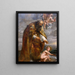 Saint Augustine - Peter Paul Rubens — framed artwork on a wall