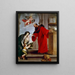 Saint Yves de Tréguier Painting, Patron of Lawyers, Defender of Widows and Orphans - Peter Paul Rubens — framed artwork on a wall