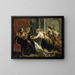Térée confronté à la tête de son fils Itylus - Peter Paul Rubens — framed artwork on a wall