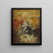 The Coronation of the Virgin - Peter Paul Rubens — framed artwork on a wall