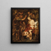 The crowning of Roxane - Peter Paul Rubens — framed artwork on a wall