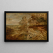 La chasse au cerf - Peter Paul Rubens — framed artwork on a wall