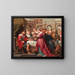 The Feast of Herod - Peter Paul Rubens — framed artwork on a wall