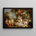 The Festival of Venus - Peter Paul Rubens — framed artwork on a wall