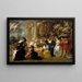 The Garden of Love - Peter Paul Rubens — framed artwork on a wall