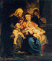 La Sainte Famille avec sainte Élisabeth et saint Jean - Peter Paul Rubens — artwork view