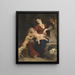 La Sainte Famille au panier - Peter Paul Rubens — framed artwork on a wall