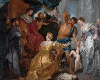 The Judgment of Solomon - Peter Paul Rubens — artwork view