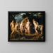 The Judgment of Paris - Peter Paul Rubens — framed artwork on a wall