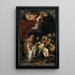 La Dernière Communion de Saint François d'Assise - Peter Paul Rubens — framed artwork on a wall