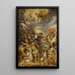 The Martyrdom of Saint Livinus - Peter Paul Rubens — framed artwork on a wall