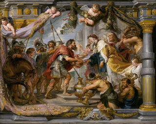 The Meeting of Abraham and Melchizedek - Peter Paul Rubens — artwork view
