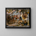 The Meeting of Abraham and Melchizedek - Peter Paul Rubens — framed artwork on a wall