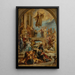 Les Miracles de Saint François de Paule - Peter Paul Rubens — framed artwork on a wall