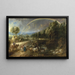The Rainbow Landscape - Peter Paul Rubens — framed artwork on a wall